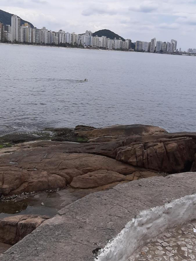 Praia De Asturias - Guaruja - Tudo De Bom Lägenhet Exteriör bild